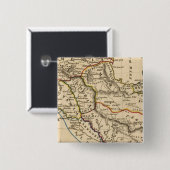 Persis, Parthia, Armenië Vierkante Button 5,1 Cm (Voorkant /achterkant)