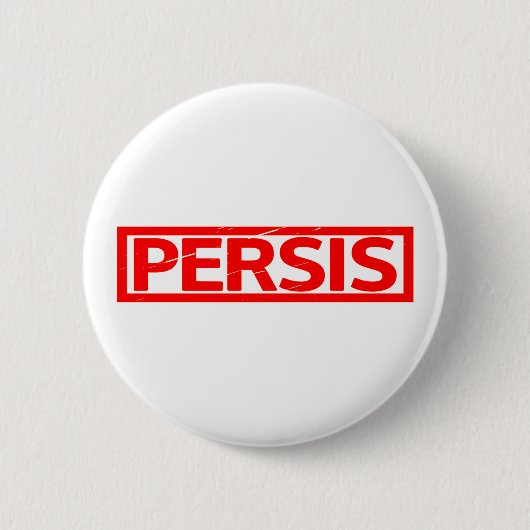 Persis Stamp Ronde Button 5,7 Cm (Voorkant)
