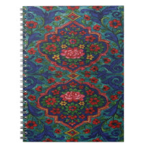 Persisch Tapijtpatroon Notitieboek – Elegante Trad
