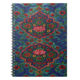 Persisch Tapijtpatroon Notitieboek – Elegante Trad
