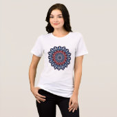Persische Emaillekunst (Minakari) T-Shirt (Voorkant volledig)