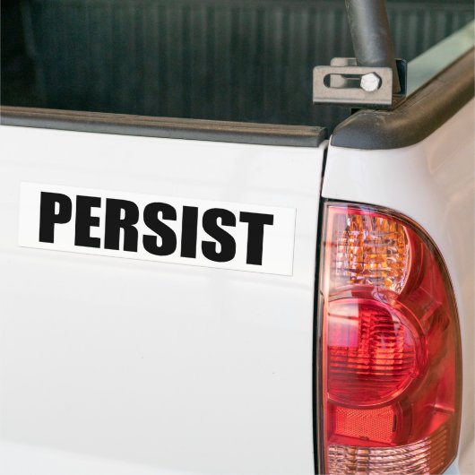 PERSIST BUMPERSTICKER (Op Truck)
