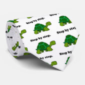 Persistent Winning Tortoise Schildpad Stap voor St Stropdas (Opgerold)