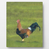 Persistente Alarm Clock - Rooster Boerderij Design Fotoplaat (Voorkant)