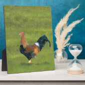 Persistente Alarm Clock - Rooster Boerderij Design Fotoplaat (Zijkant)