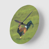 Persistente Alarm Clock - Rooster Boerderij Design Ronde Klok (Hoek)