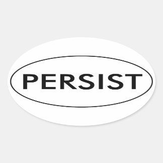 PERSISTENTE Auto Sticker