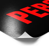 Persistentie Basketball Inspirerend Motivatie Foto Afdruk (Hoek)