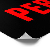 Persistentie Basketball Inspirerend Motivatie Poster (Hoek)