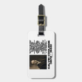 Persistentie-bepaling Omnipotent Coolidge Bagagelabel (Voorkant verticaal)