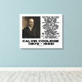 Persistentie-bepaling Omnipotent Coolidge Canvas Afdruk (Insitu (Houten vloer))