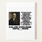 Persistentie-bepaling Omnipotent Coolidge Qte Planner (Achterkant)