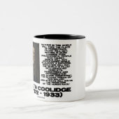 Persistentie-bepaling Omnipotent Coolidge Tweekleurige Koffiemok (Voorkant rechts)