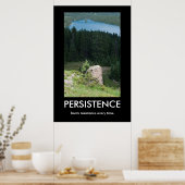 Persistentie Demotivatie Poster (Keuken)