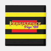 Persistentie loont magneet (Voorkant)