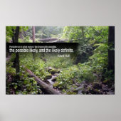 Persistentie Motivatie Poster (Voorkant)