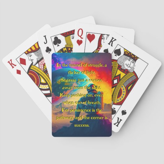 Persistentie Pokerkaarten (Achterkant)