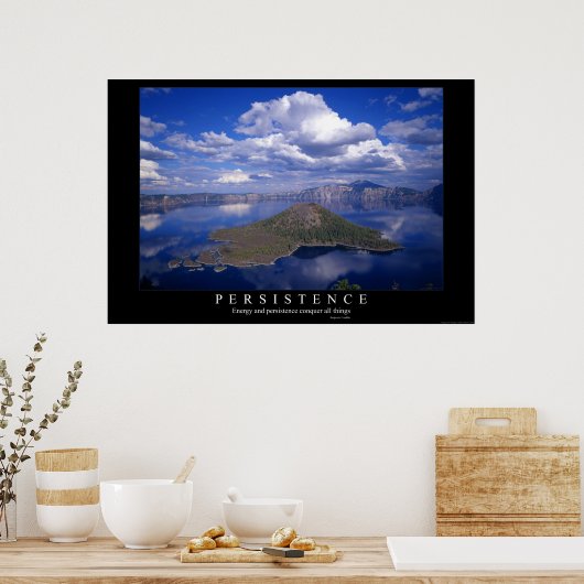 Persistentie Poster (Keuken)