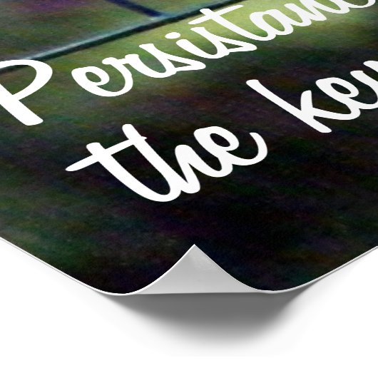 persistentie poster (Hoek)