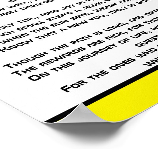 Persistentie Poster (Hoek)