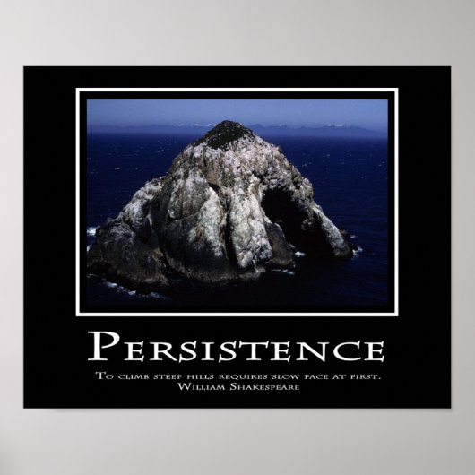 Persistentie Poster (Voorkant)