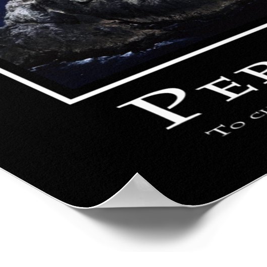 Persistentie Poster (Hoek)