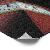 Persistentie van de kaas poster (Hoek)