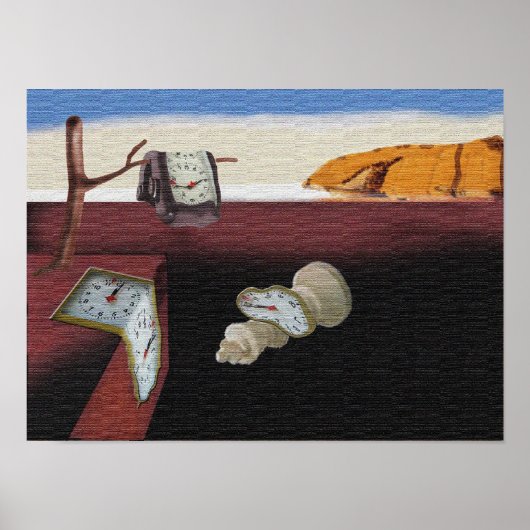 Persistentie van de kaas poster (Voorkant)