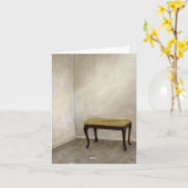 Persistentie van Geheugen Notecard Kaart (Gele Bloem)