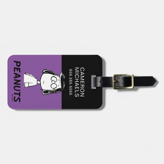 persistentie van pinda's | Marcie Bagagelabel (Voorkant horizontaal)