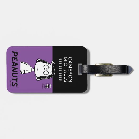 persistentie van pinda's | Marcie Bagagelabel (Achterkant horizontaal)