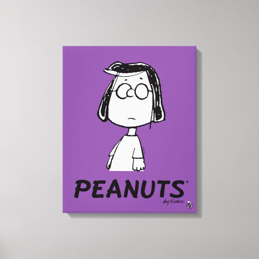 persistentie van pinda's | Marcie Canvas Afdruk (Voorkant)