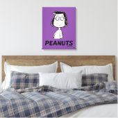 persistentie van pinda's | Marcie Canvas Afdruk (Insitu (Slaapkamer))