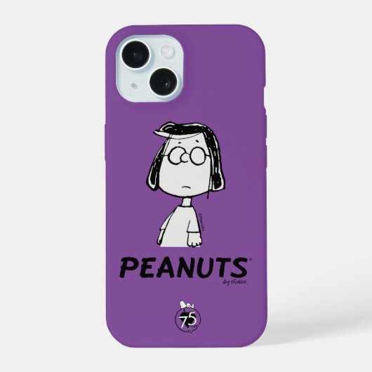 persistentie van pinda's | Marcie iPhone 15 Case (Achterkant)