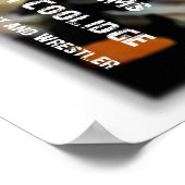 Persistentie - worsteling poster (Hoek)