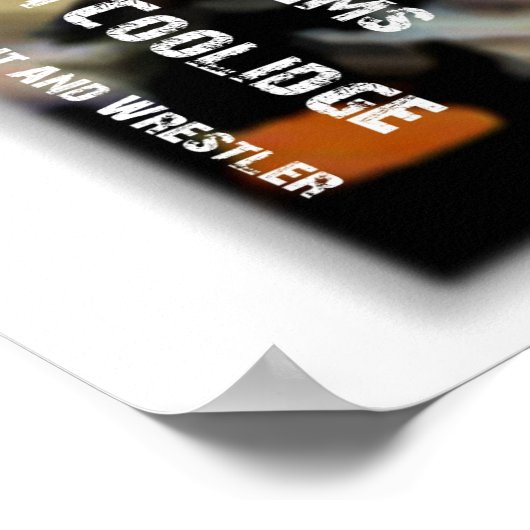 Persistentie - worsteling poster (Hoek)