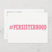 Persisterschap Briefkaart (Voorkant / Achterkant)