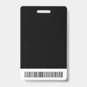 Perskaart voor professionele journalisten badge (Achterkant)