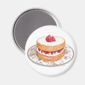 perskoeken voor aardbeien magneet (Voorkant / Achterkant)