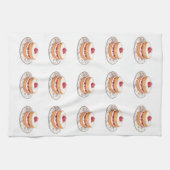 perskoeken voor aardbeien theedoek (Horizontaal)