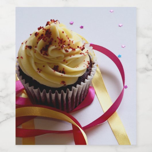 Perskoeken Wijn Etiket (Enkel label)