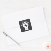 Perskracht Vierkante Sticker (Envelop)