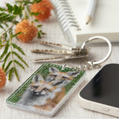 perslucht van oxes sleutelhanger (Voorkant Rechts)