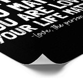 Person Behind Me Suicide Prevention &amp; Depressi Poster (Hoek)