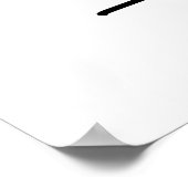 Person in a wheelchair. Hospital/nursing home Poster (Hoek)