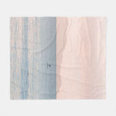 PERSON PADDLE BOARDING FLEECE DEKEN (Voorkant (Horizontaal))