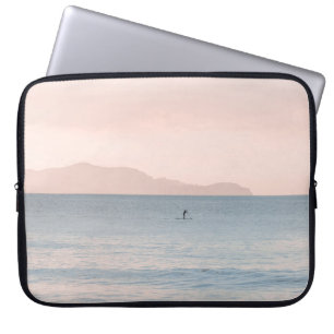 PERSON PADDLE BOARDING LAPTOP SLEEVE