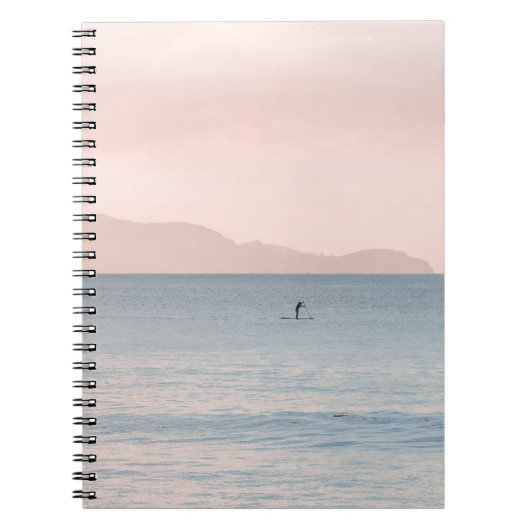 PERSON PADDLE BOARDING NOTITIEBOEK (Voorkant)