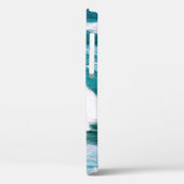 Person surfboard met oceaangolven Case-Mate iPhone case (Achterkant / Links)