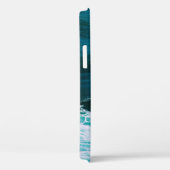 Person surfboard met oceaangolven Case-Mate iPhone case (Achterkant / Rechts)